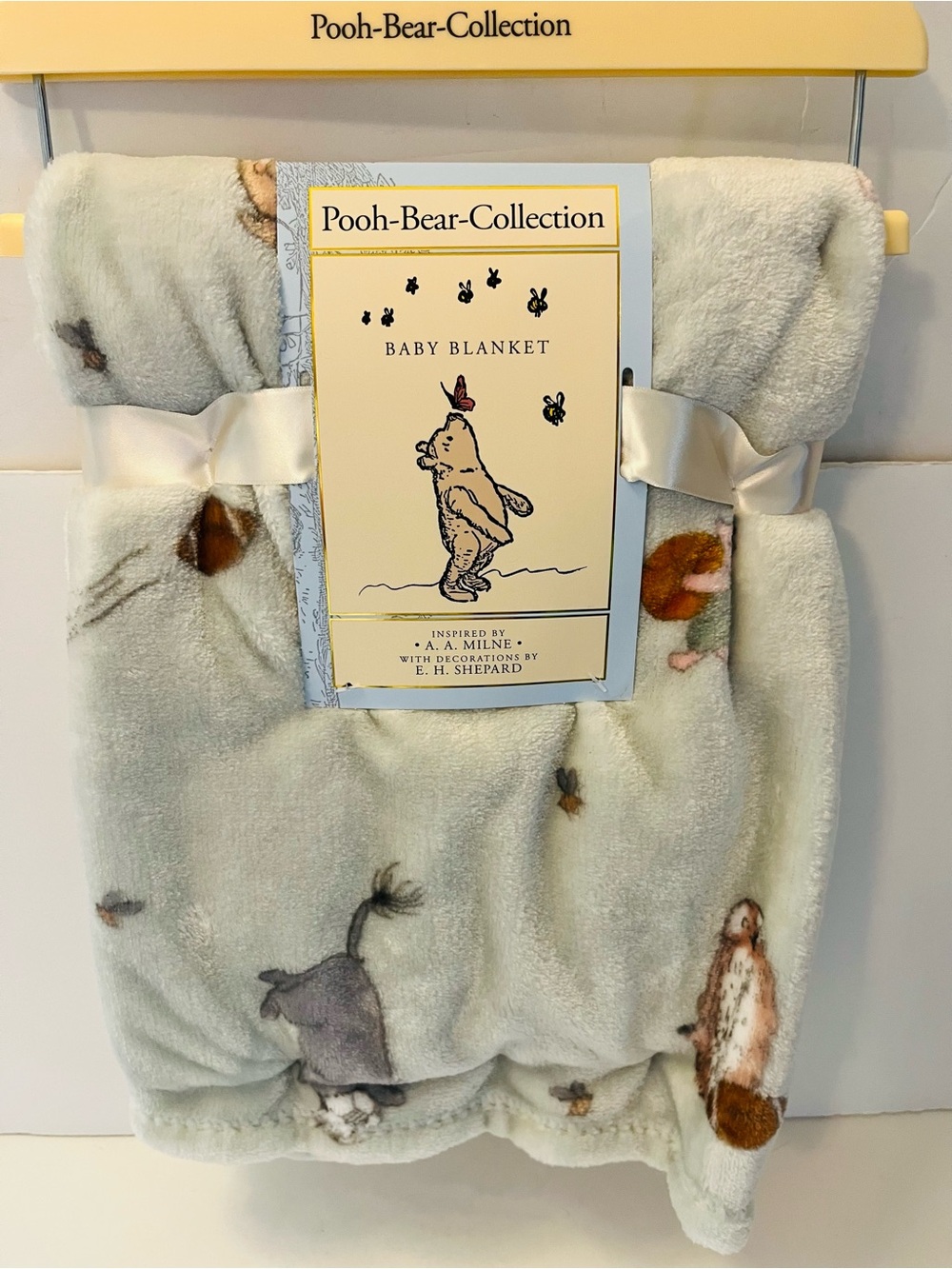 Winnie the Pooh & Adirondack Baby by Berkshire Lot of 2 Baby Blankets Car Sports - Picture 8 of 12